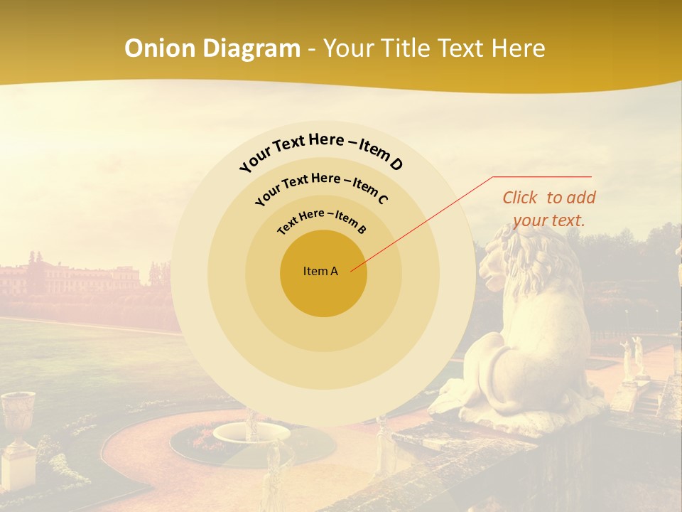 Manor-Museum In Arkhangelsk PowerPoint Template