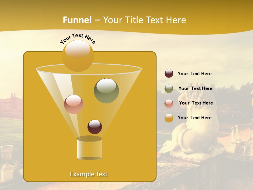 Manor-Museum In Arkhangelsk PowerPoint Template