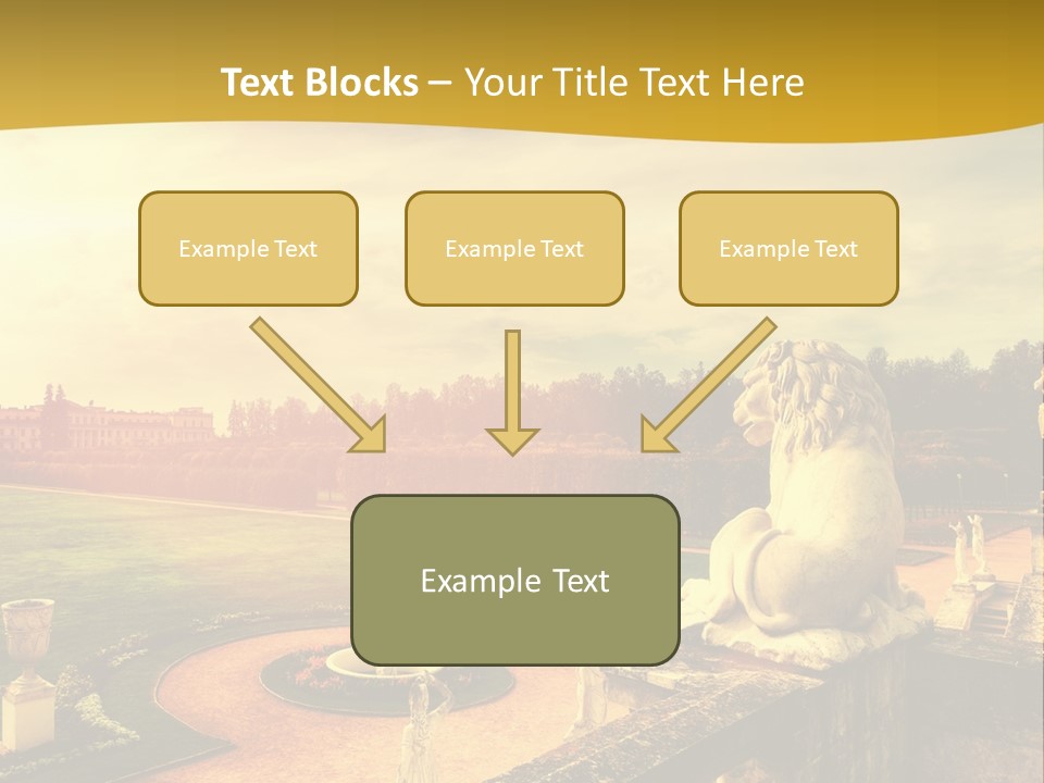 Manor-Museum In Arkhangelsk PowerPoint Template