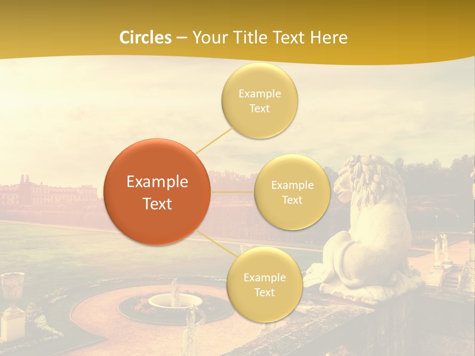 Manor-Museum In Arkhangelsk PowerPoint Template
