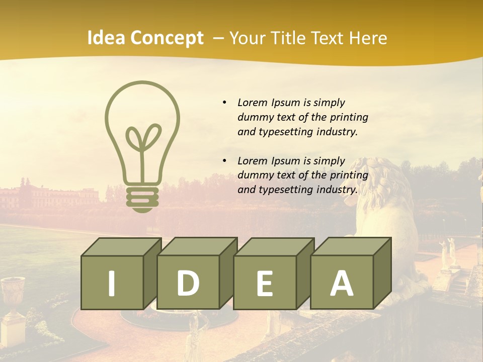 Manor-Museum In Arkhangelsk PowerPoint Template