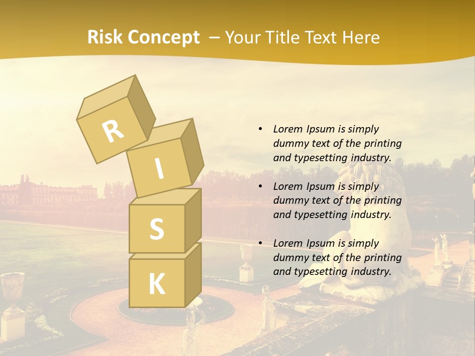 Manor-Museum In Arkhangelsk PowerPoint Template