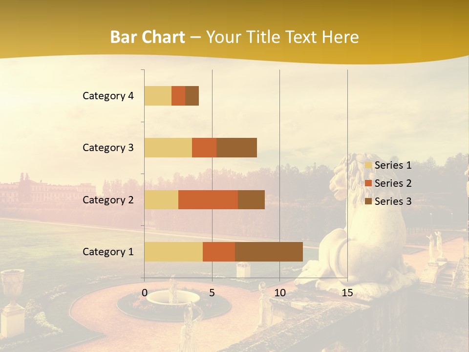 Manor-Museum In Arkhangelsk PowerPoint Template