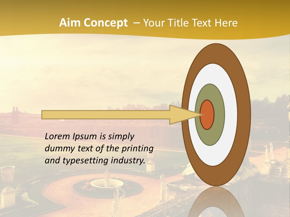 Manor-Museum In Arkhangelsk PowerPoint Template