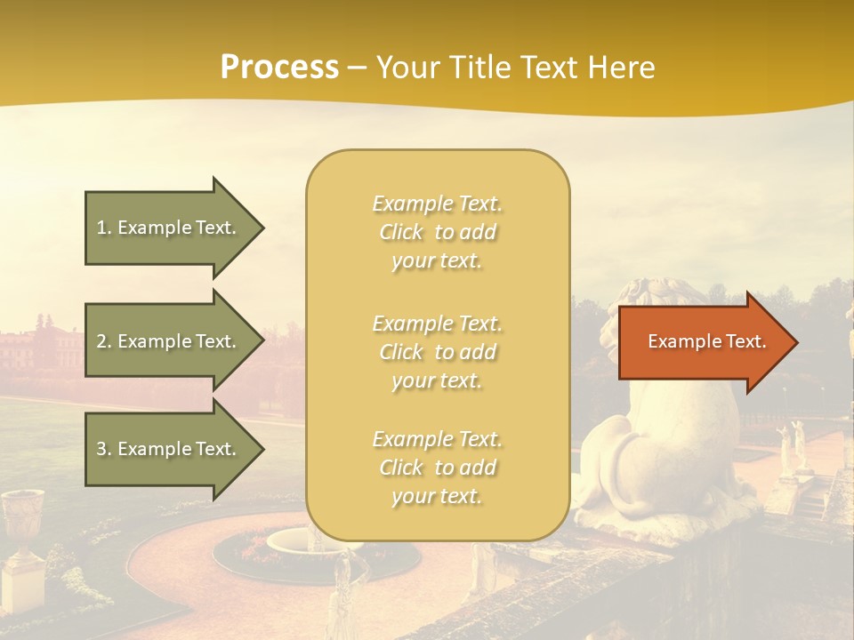 Manor-Museum In Arkhangelsk PowerPoint Template