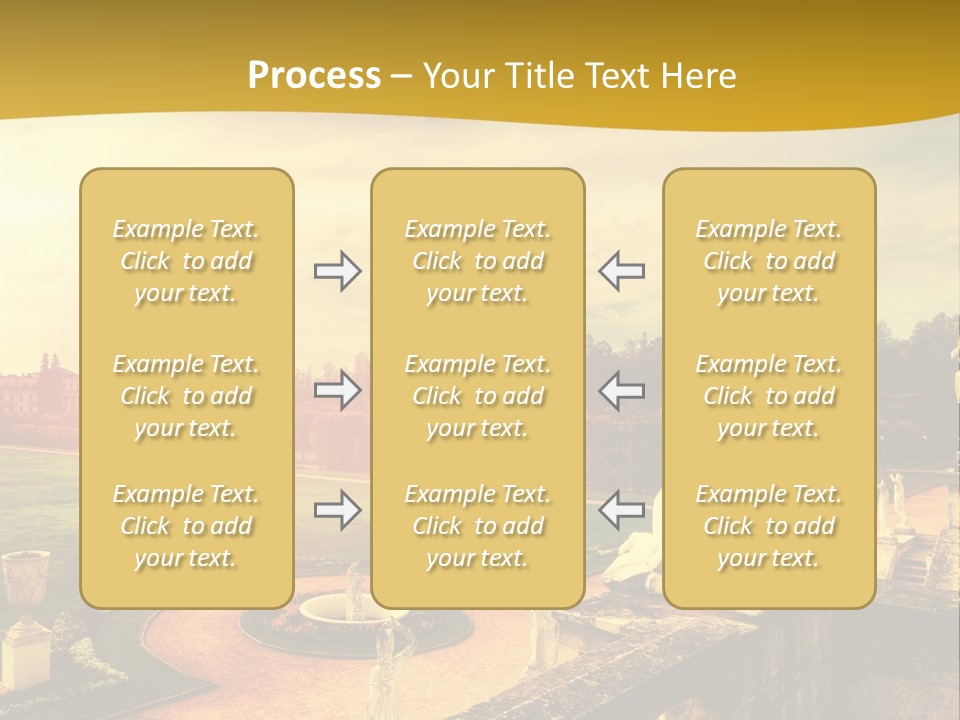 Manor-Museum In Arkhangelsk PowerPoint Template