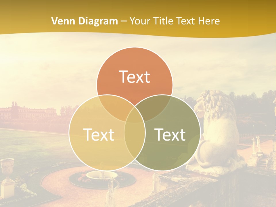 Manor-Museum In Arkhangelsk PowerPoint Template