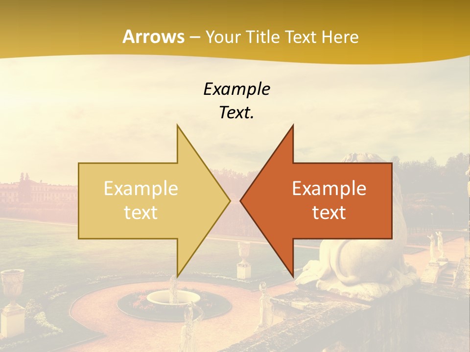 Manor-Museum In Arkhangelsk PowerPoint Template