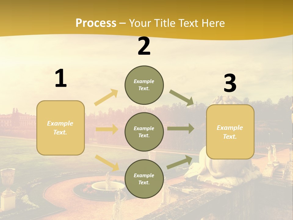 Manor-Museum In Arkhangelsk PowerPoint Template