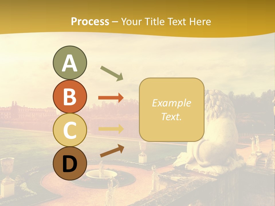 Manor-Museum In Arkhangelsk PowerPoint Template