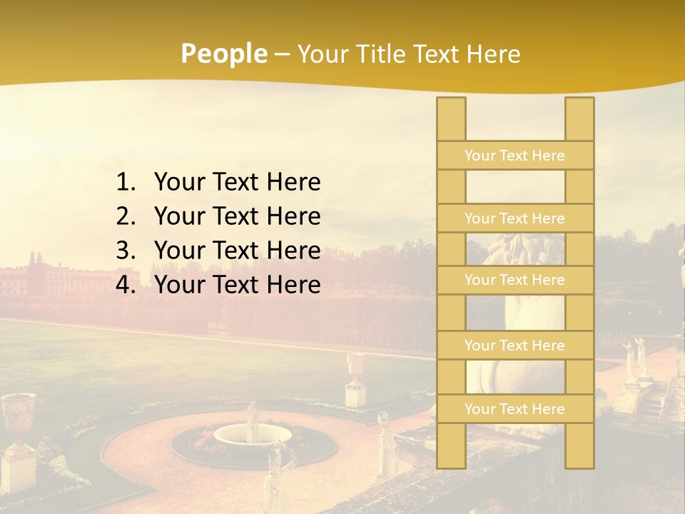 Manor-Museum In Arkhangelsk PowerPoint Template