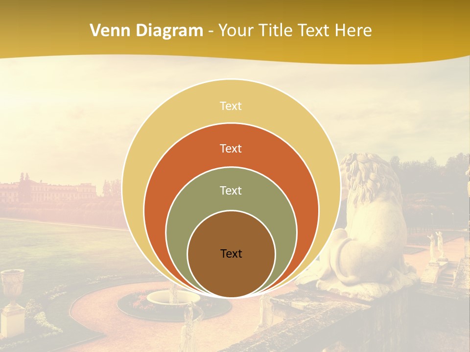 Manor-Museum In Arkhangelsk PowerPoint Template