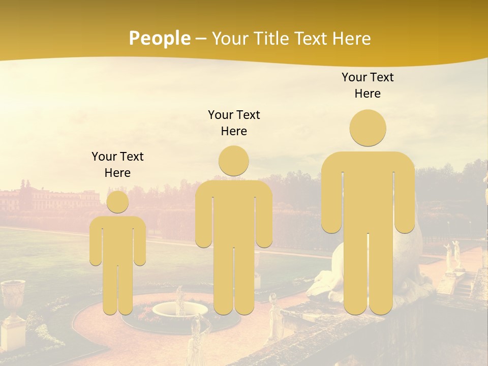 Manor-Museum In Arkhangelsk PowerPoint Template