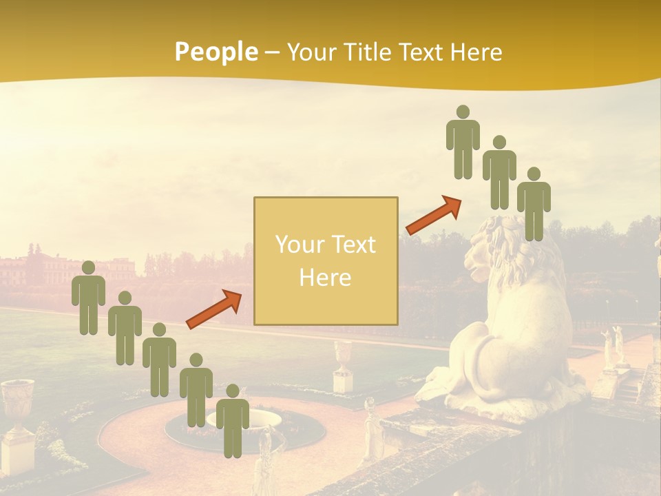 Manor-Museum In Arkhangelsk PowerPoint Template