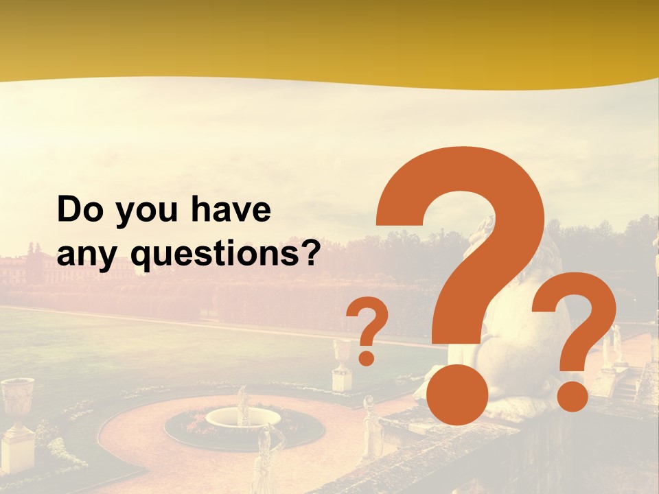 Manor-Museum In Arkhangelsk PowerPoint Template