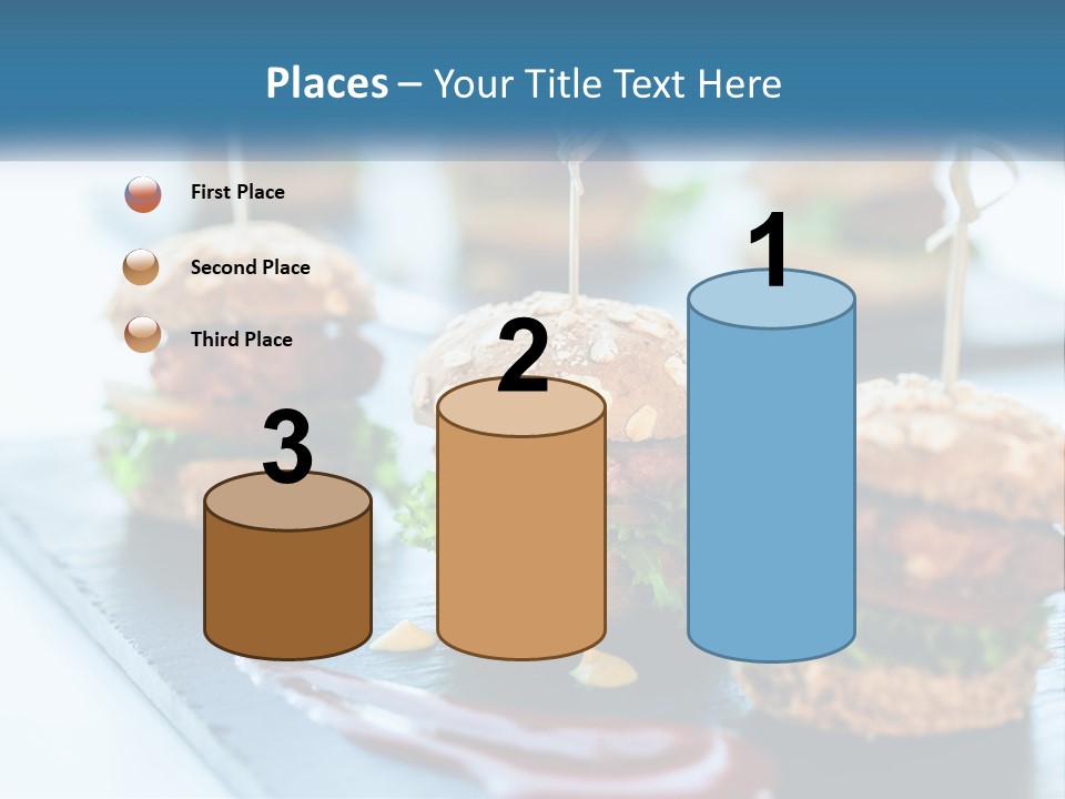 Mini Burgers PowerPoint Template