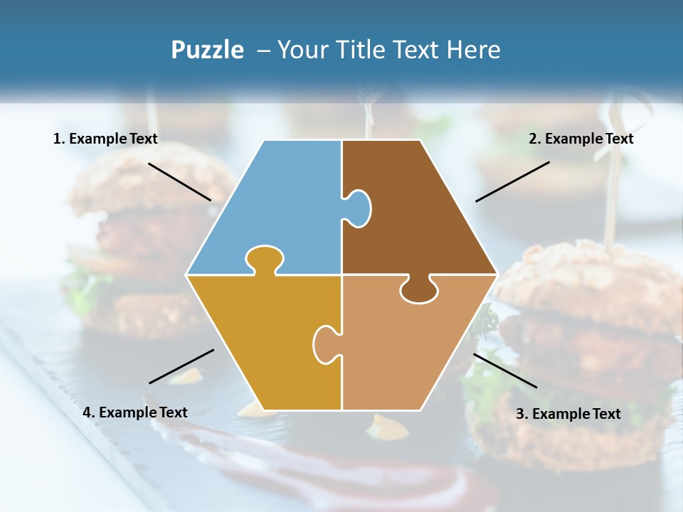 Mini Burgers PowerPoint Template