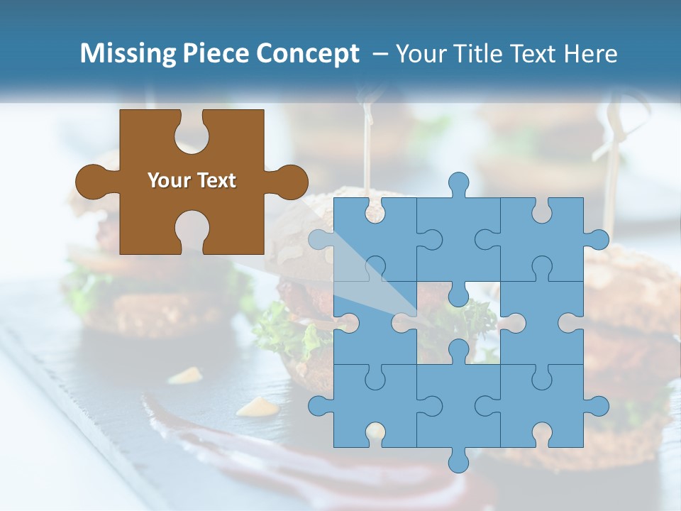 Mini Burgers PowerPoint Template