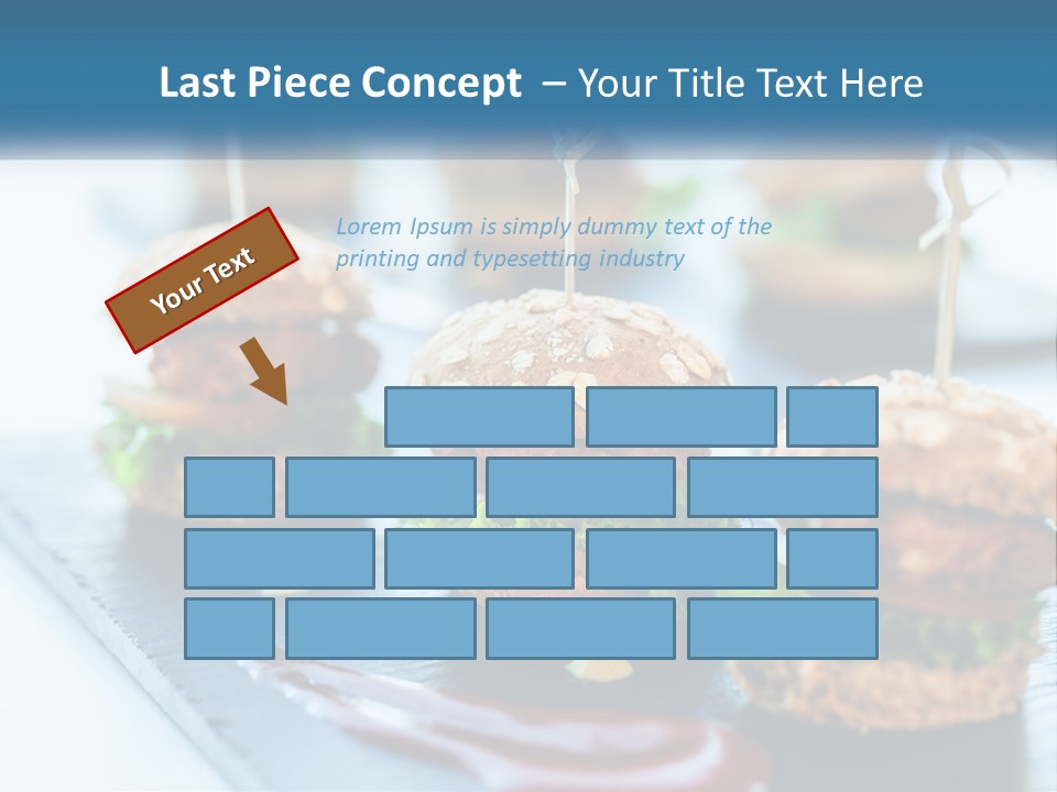 Mini Burgers PowerPoint Template