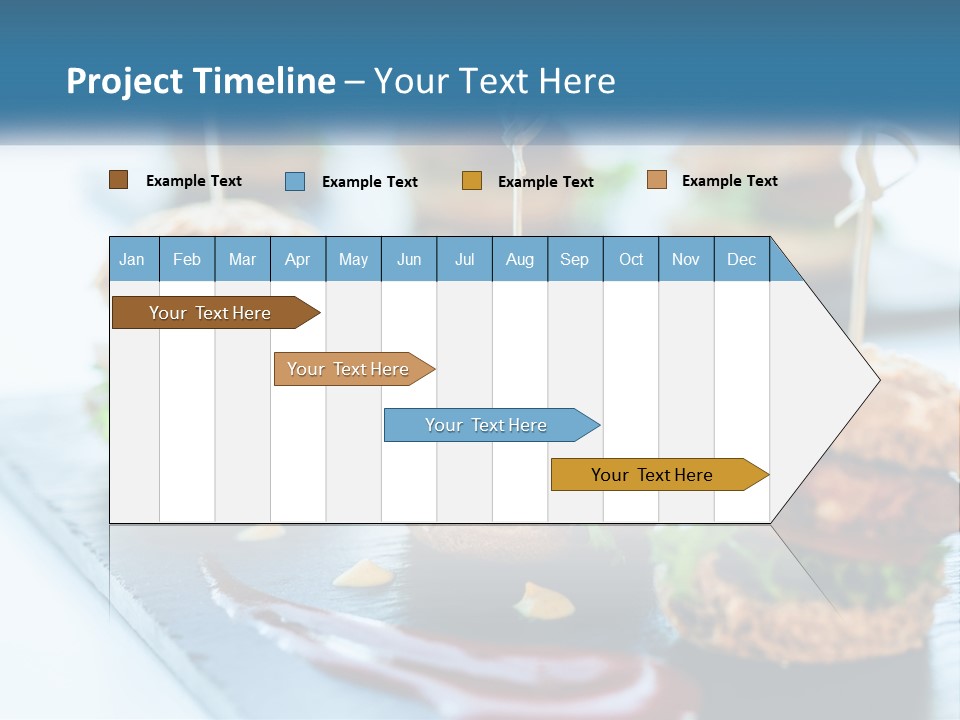 Mini Burgers PowerPoint Template