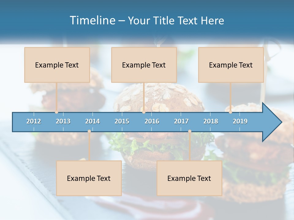 Mini Burgers PowerPoint Template