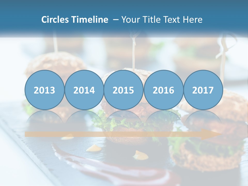 Mini Burgers PowerPoint Template