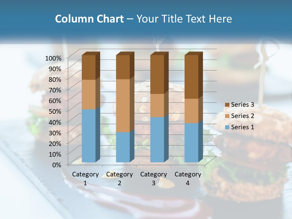 Mini Burgers PowerPoint Template