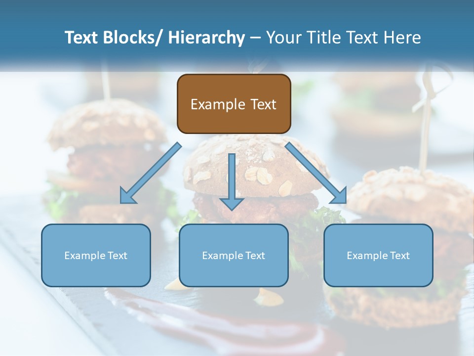 Mini Burgers PowerPoint Template