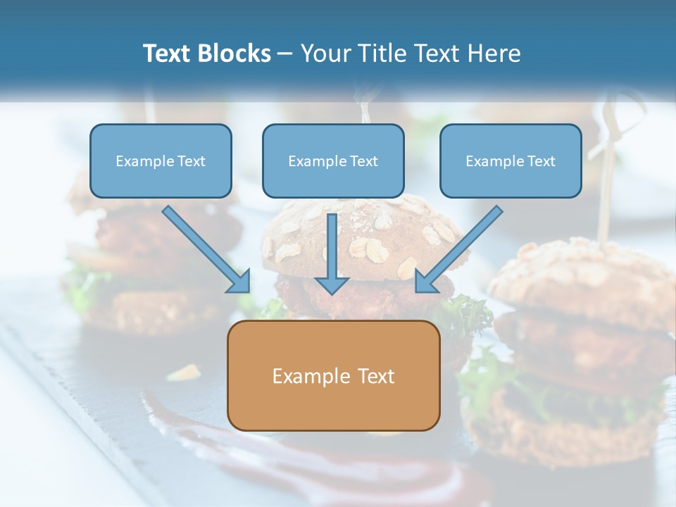 Mini Burgers PowerPoint Template