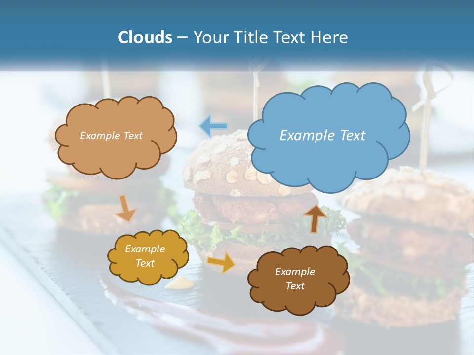 Mini Burgers PowerPoint Template