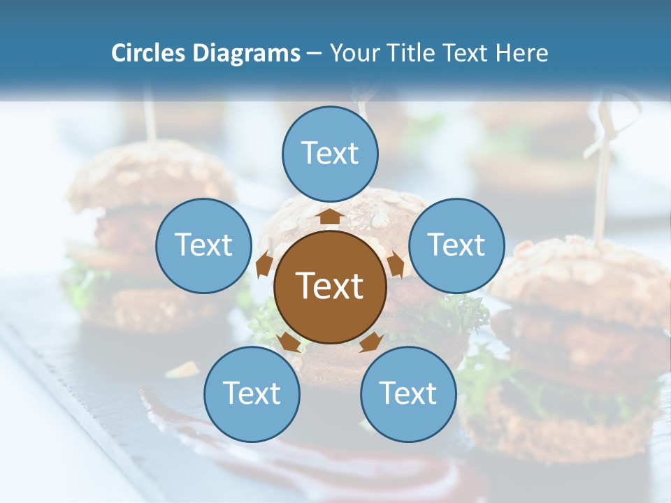 Mini Burgers PowerPoint Template