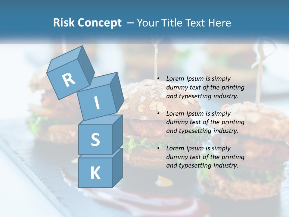 Mini Burgers PowerPoint Template