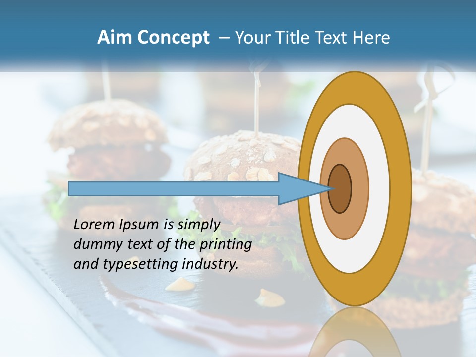 Mini Burgers PowerPoint Template