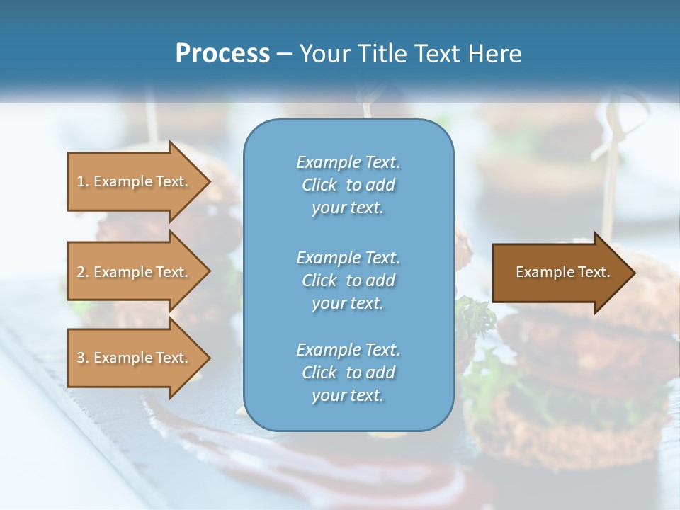 Mini Burgers PowerPoint Template