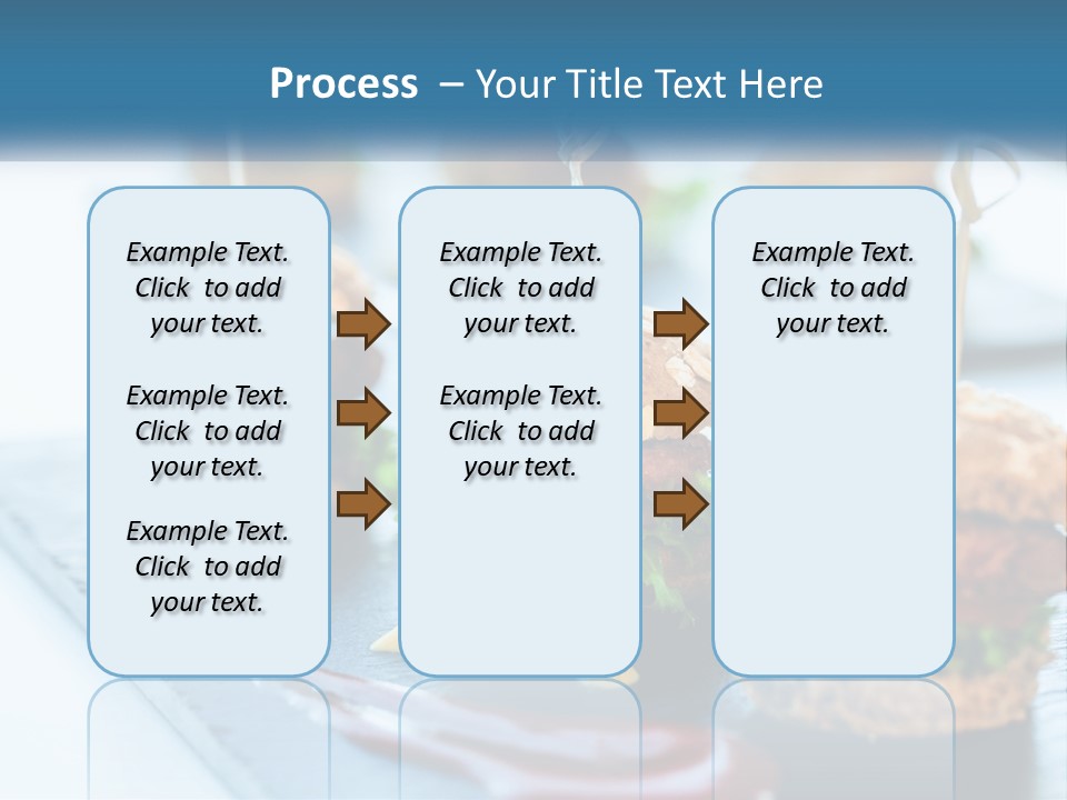 Mini Burgers PowerPoint Template