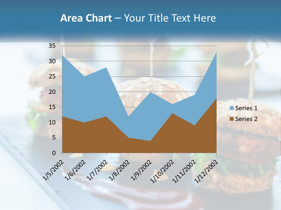 Mini Burgers PowerPoint Template