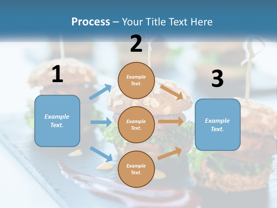 Mini Burgers PowerPoint Template