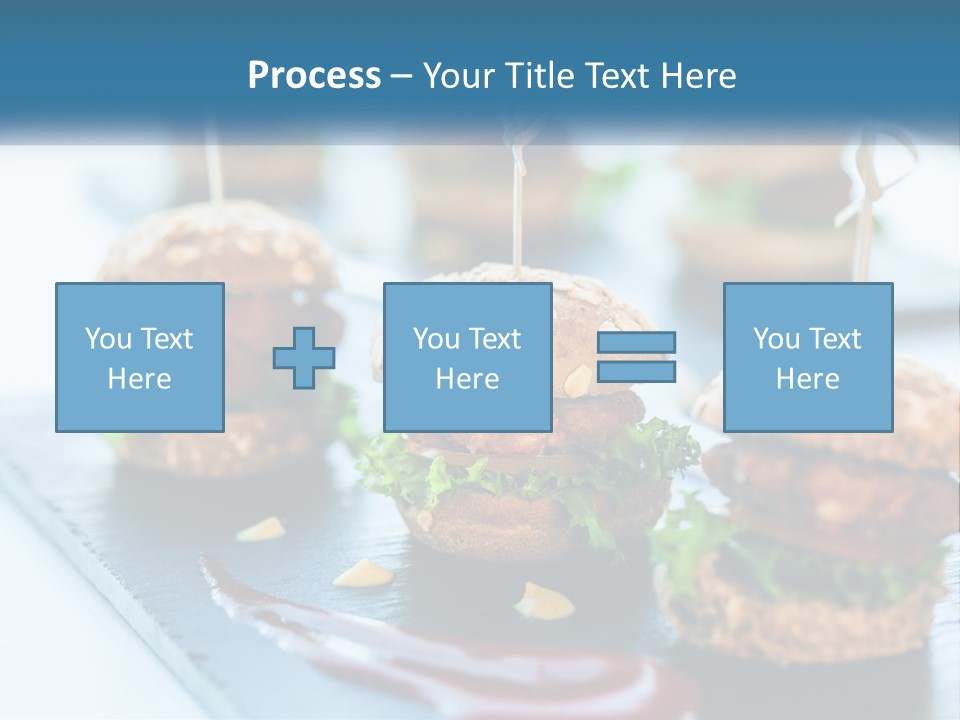 Mini Burgers PowerPoint Template