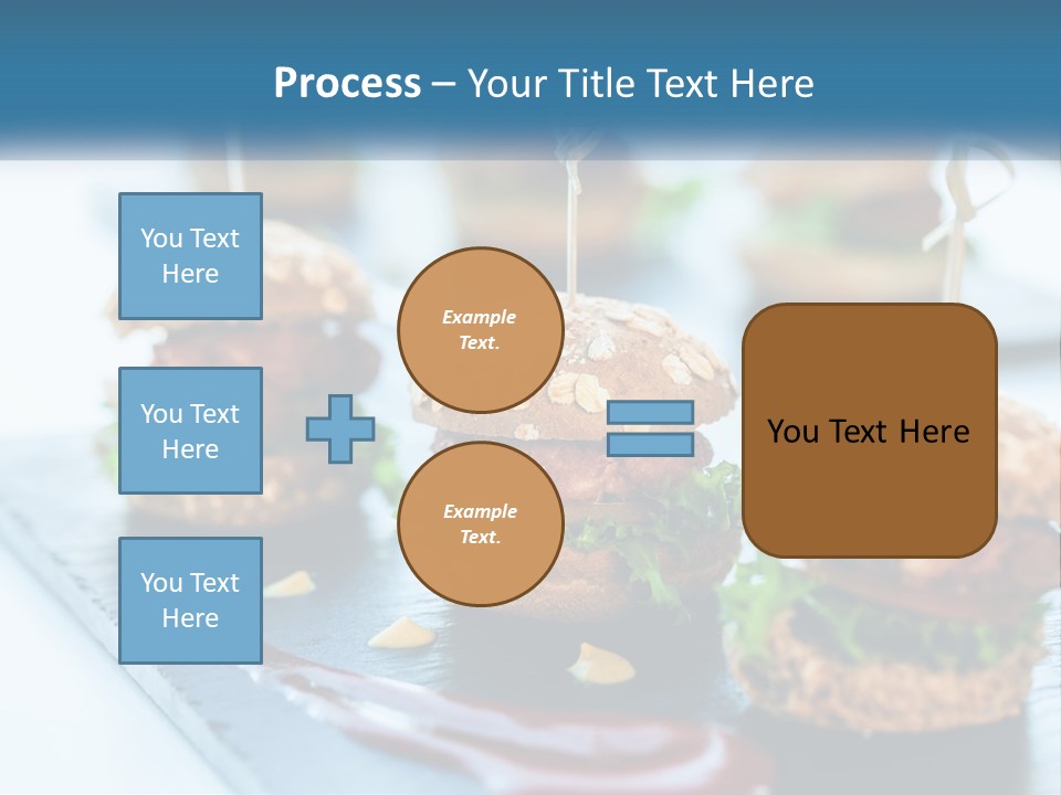 Mini Burgers PowerPoint Template