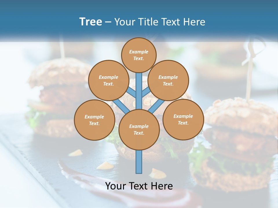 Mini Burgers PowerPoint Template