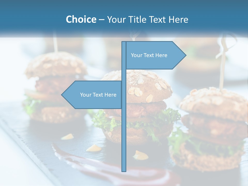 Mini Burgers PowerPoint Template
