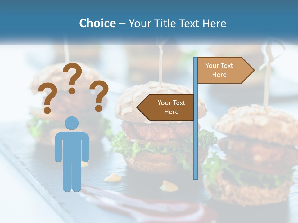 Mini Burgers PowerPoint Template