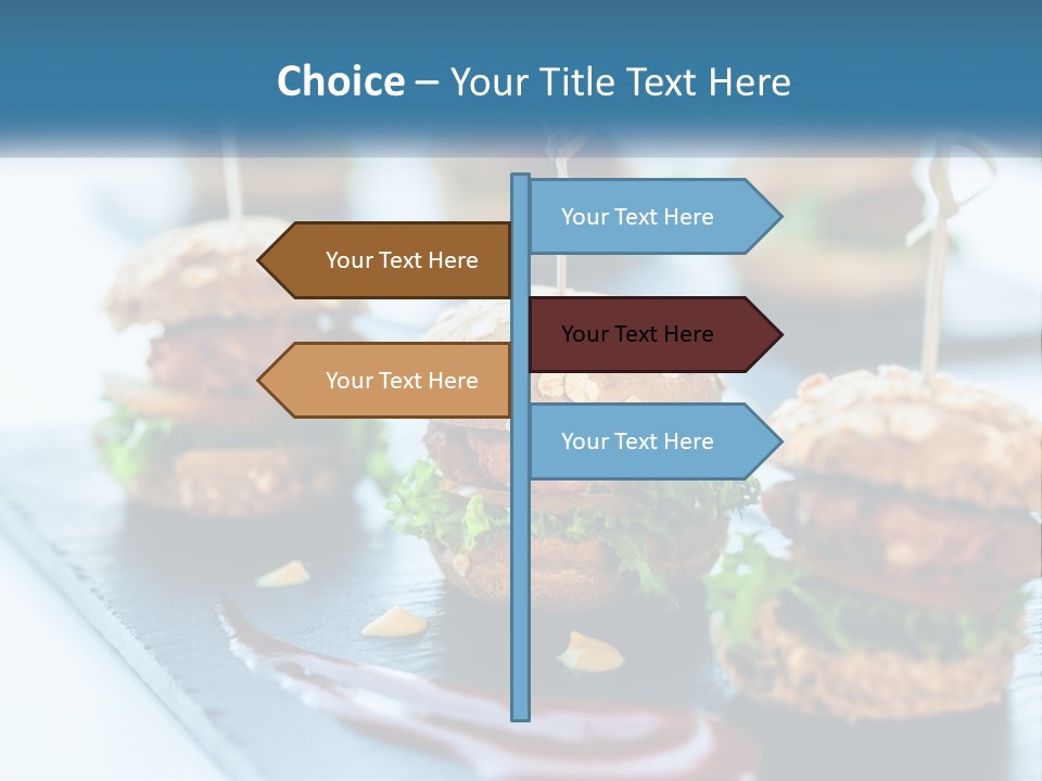 Mini Burgers PowerPoint Template