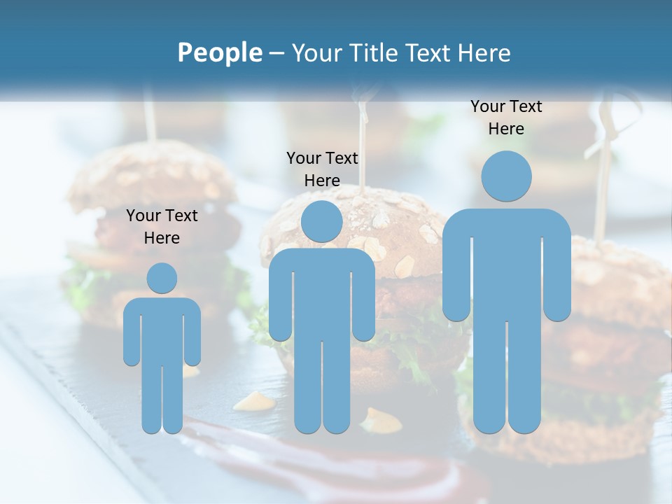 Mini Burgers PowerPoint Template