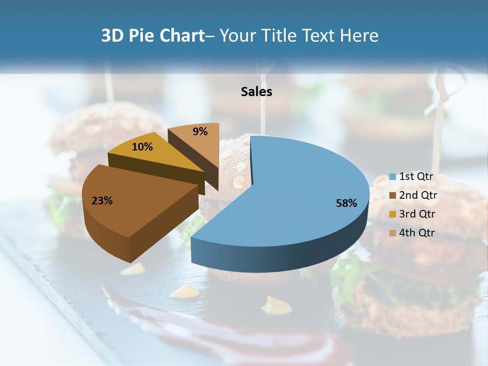 Mini Burgers PowerPoint Template