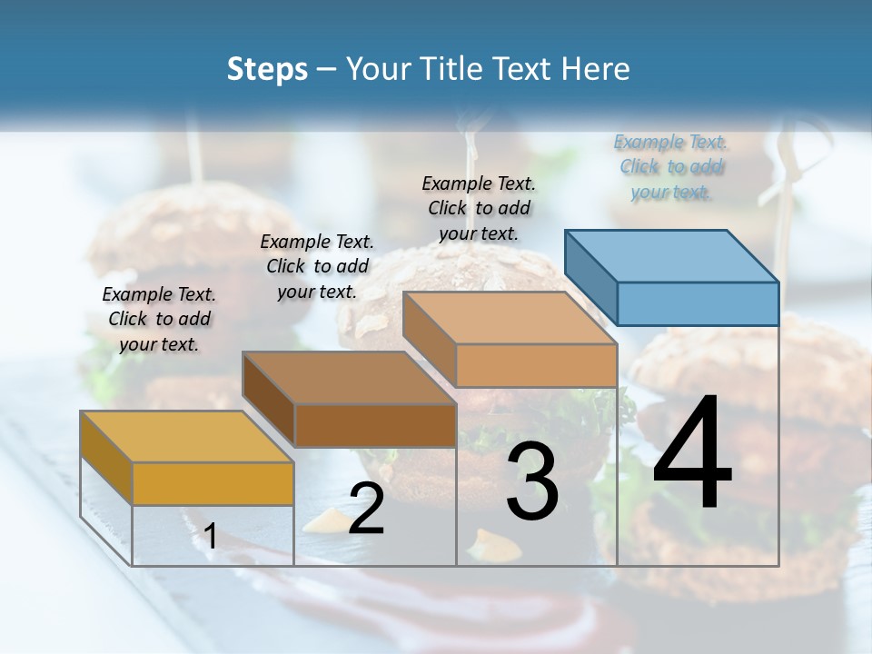 Mini Burgers PowerPoint Template