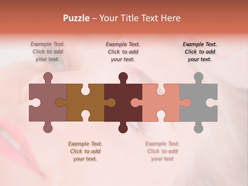 Botox For The Face PowerPoint Template