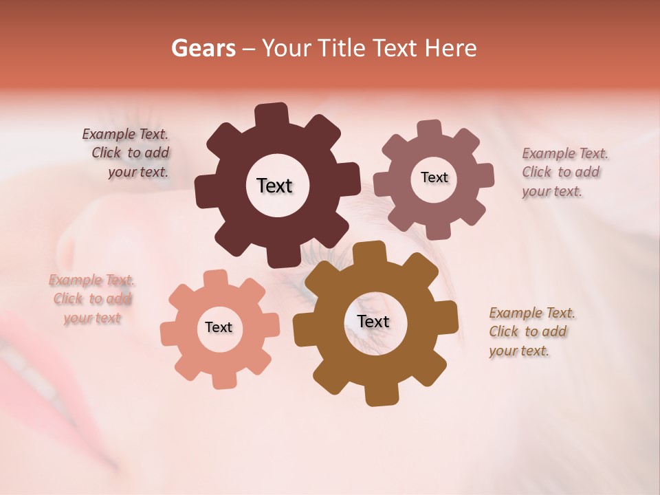 Botox For The Face PowerPoint Template