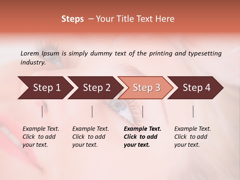 Botox For The Face PowerPoint Template