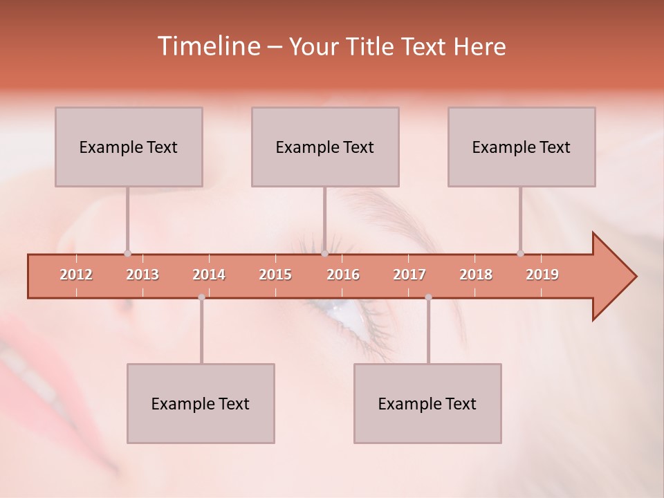 Botox For The Face PowerPoint Template
